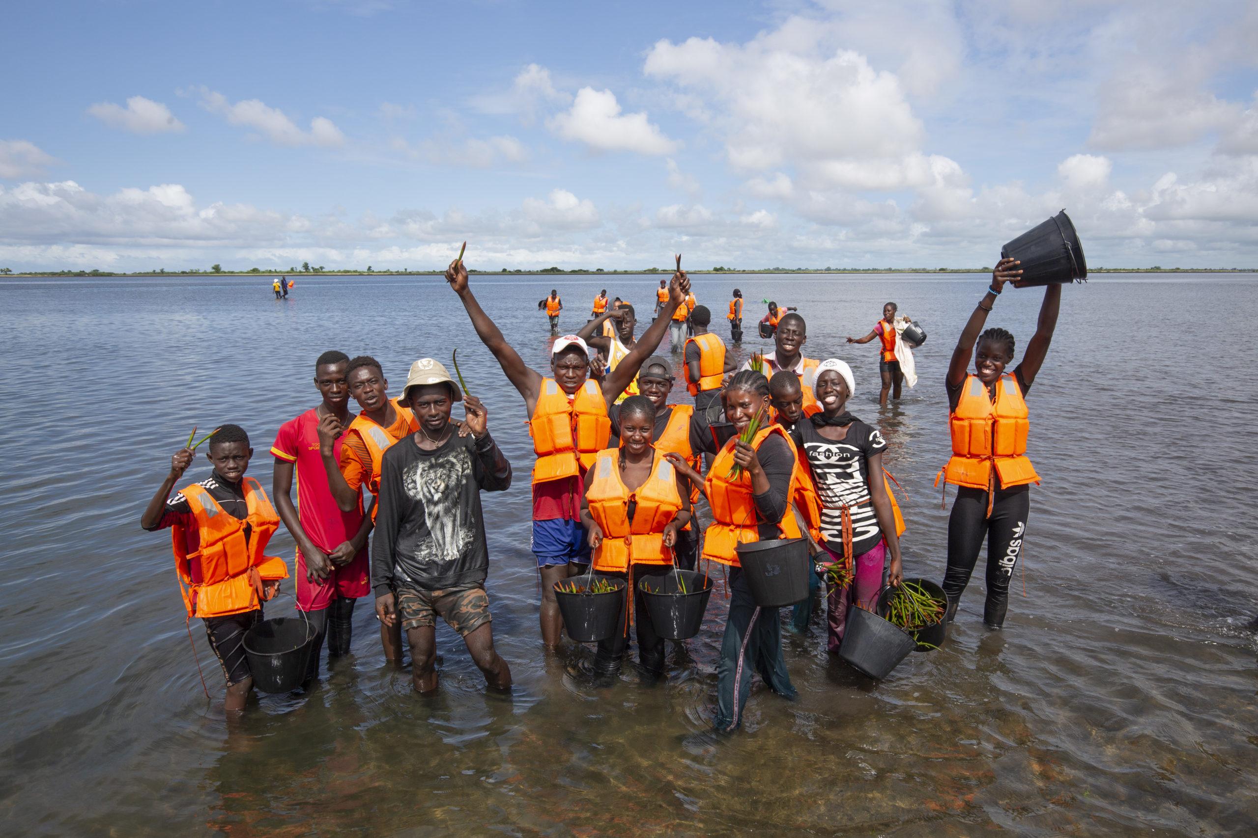 Most of the planters are women and young people. A planting day can bring together between 50 and 500 people. © Nicolas van Ingen