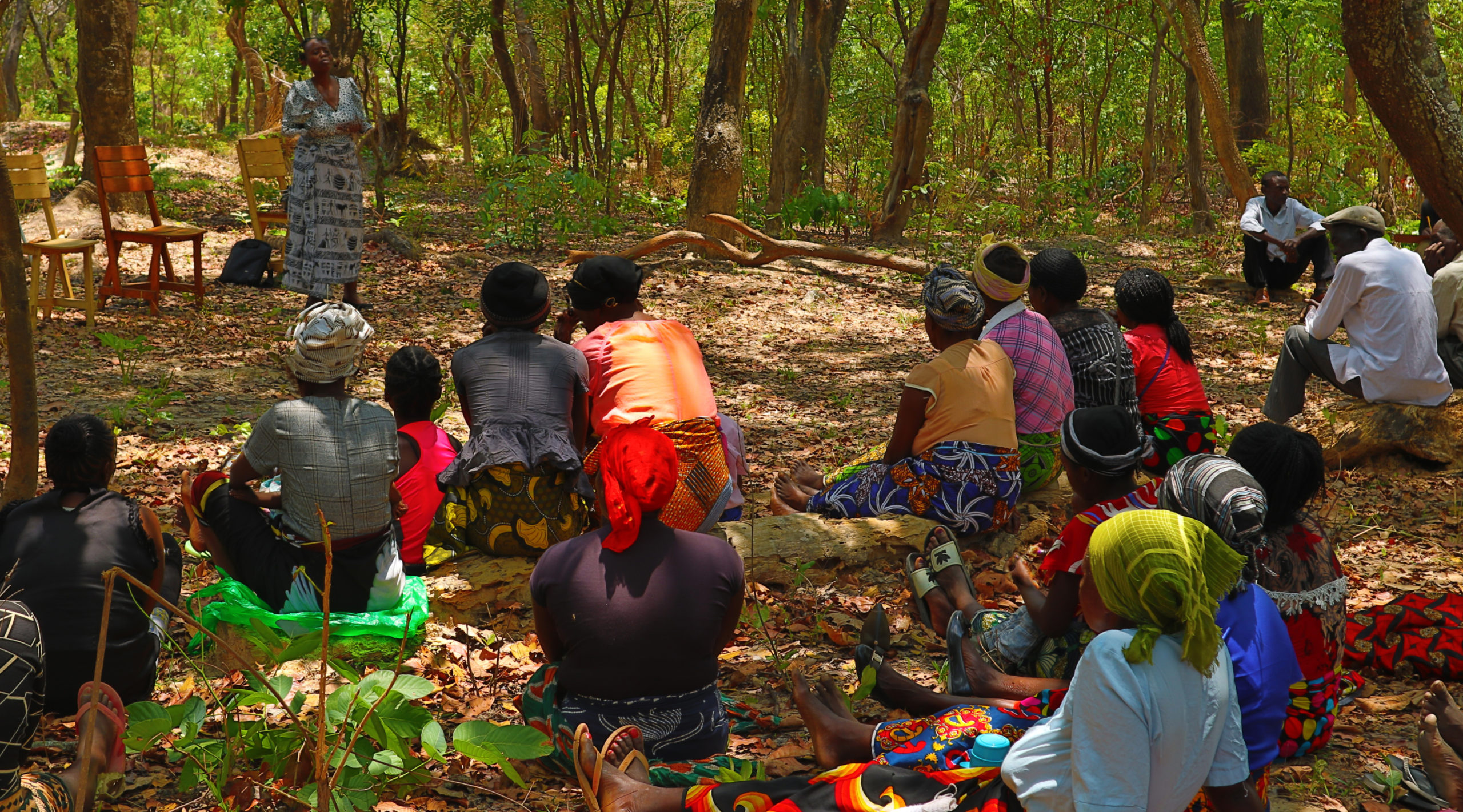 Community members are co-creators of the forest management plan and will be able to participate and benefit meaningfully throughout the process, with a particular focus on women. © WeForest