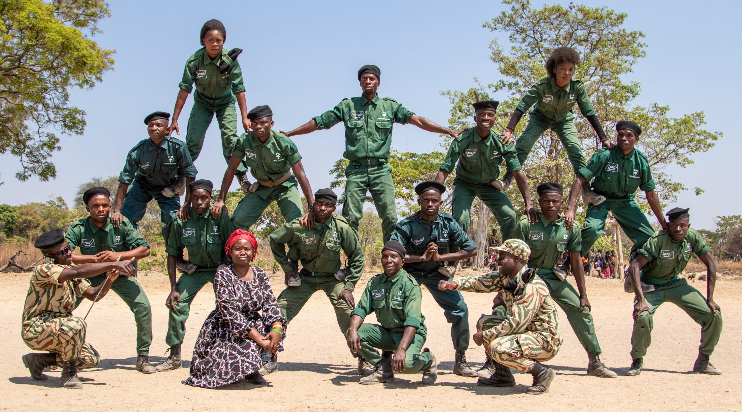 15 rangers have been trained and equipped to patrol the Forest Reserve. © Ruben Foquet, WeForest