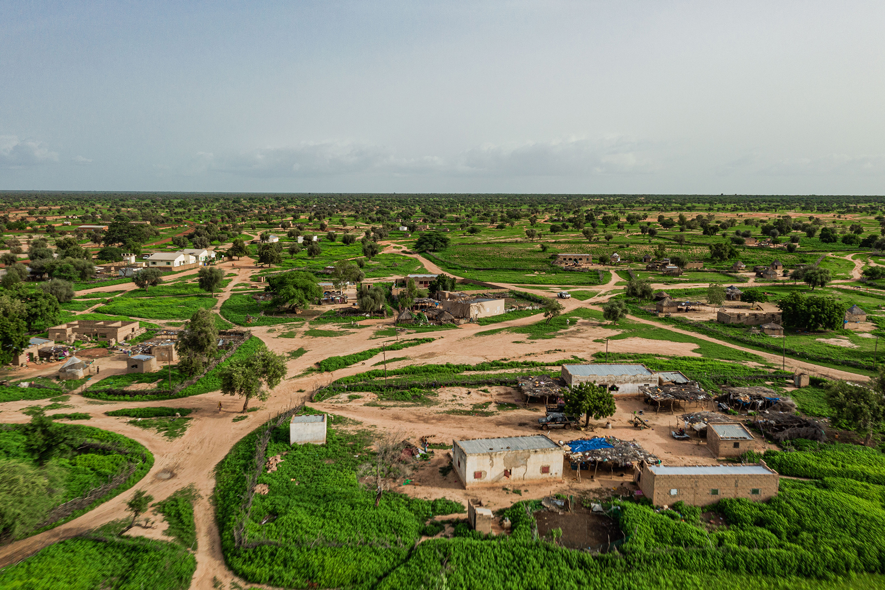 The project will take place in the Labgar, Younouféré and Vélingara Ferlo Pastoral Units (PUs): groupings of camps of about fifteen km in radius which share the same agricultural and pastoral space and the same water points, with converging socio-economic interests. © Aldi Diasse