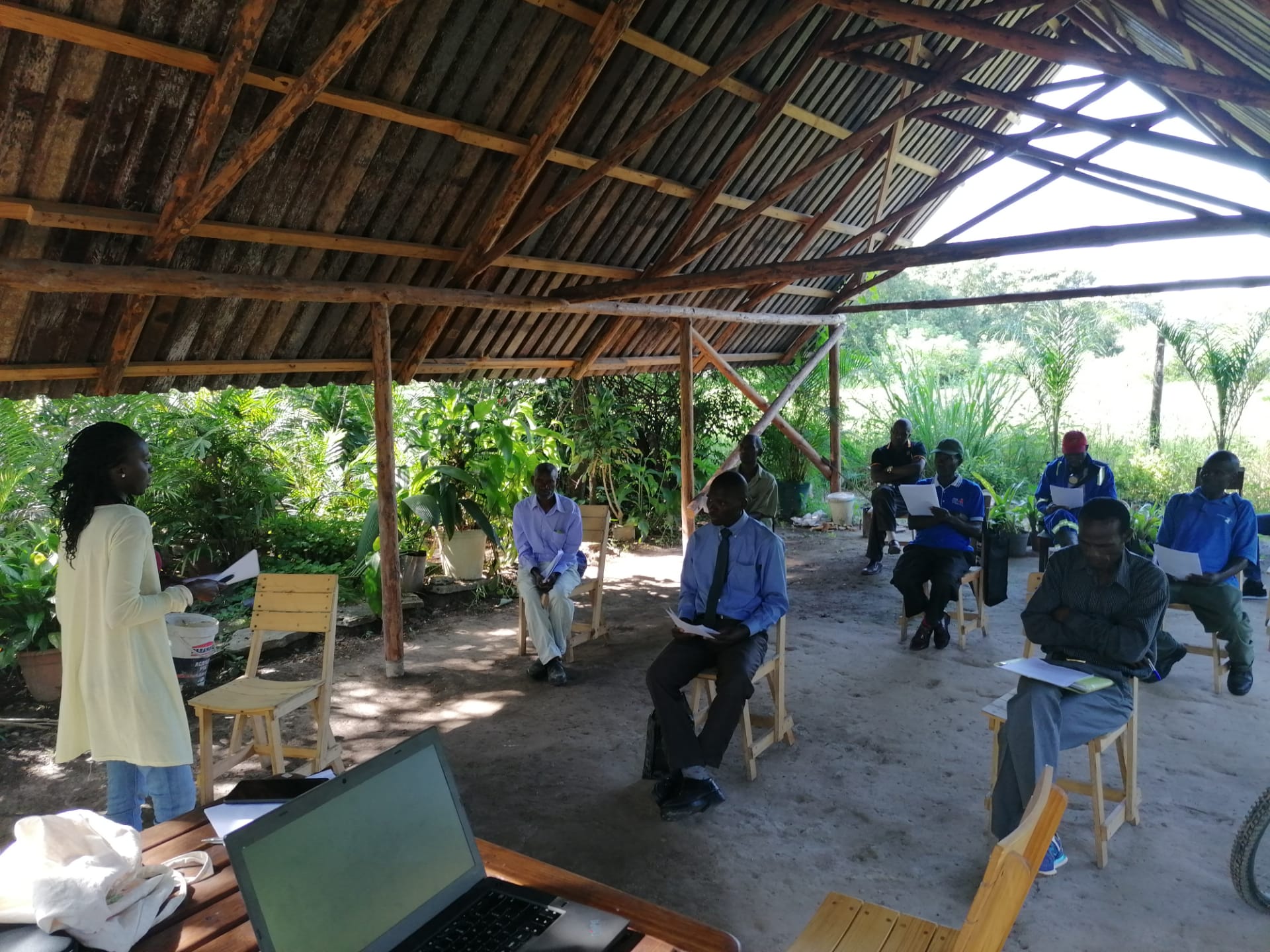 ZAM_Luanshya_Project_training_Covid_extra measures in place